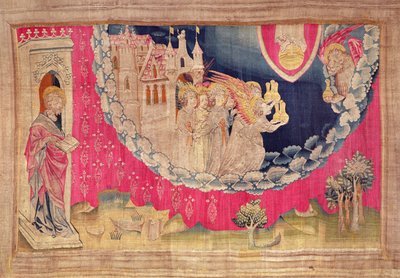Ángeles, del Tapiz del Apocalipsis de Angers, 1373-87 de Nicolas Bataille